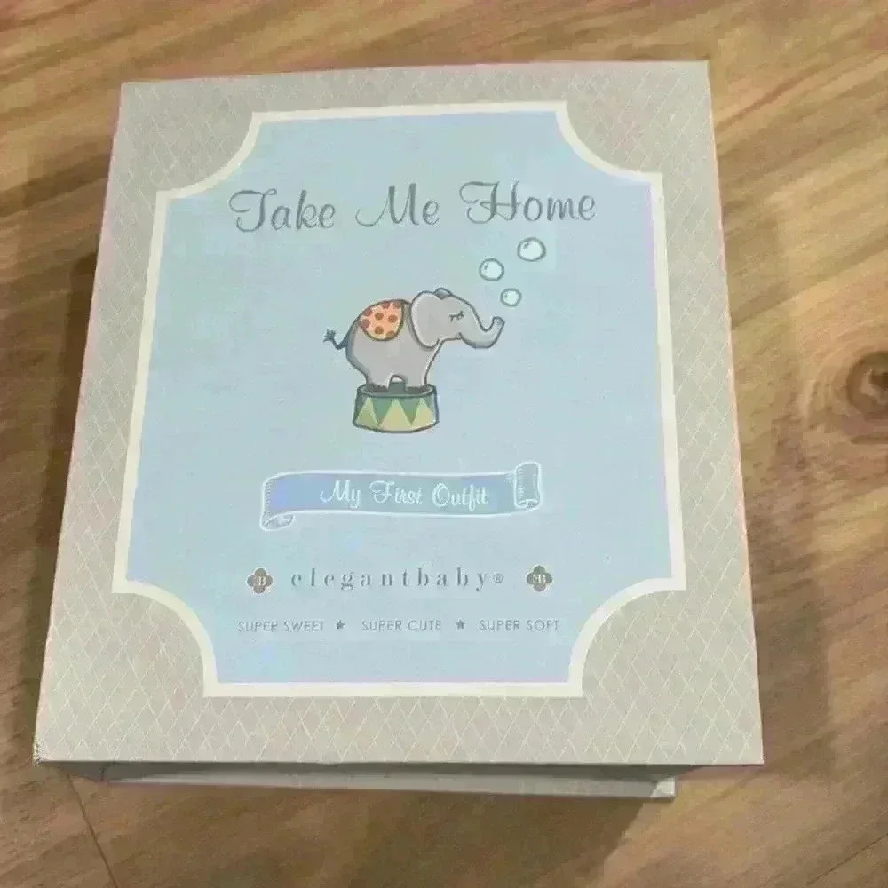 Elegant Baby Take Me Home My First Outfit Box set
